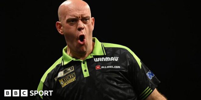 Nordic Darts Masters results: Michael van Gerwen beats Luke Humphries 8-7 in final