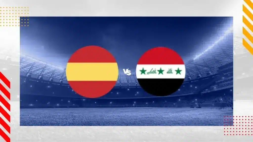 يلا شوت.. بث مباشر شاهد مباراة العراق وإسبانيا في اللقاء الودي الآن فيديو