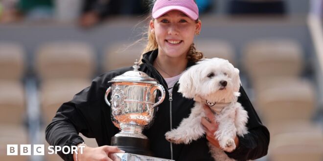 French Open 2026: Mirra Andreeva beats Maja Chwalinska for first Grand Slam title