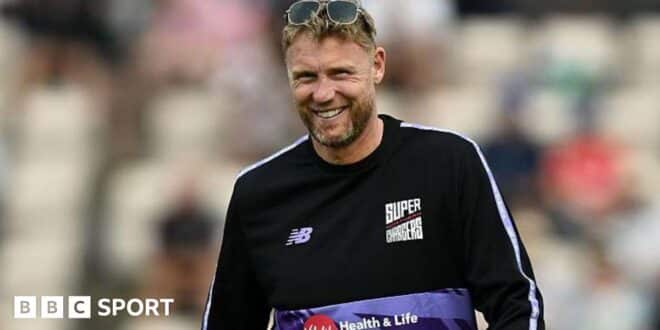 Andrew Flintoff named Sydney Thunder men's head coach