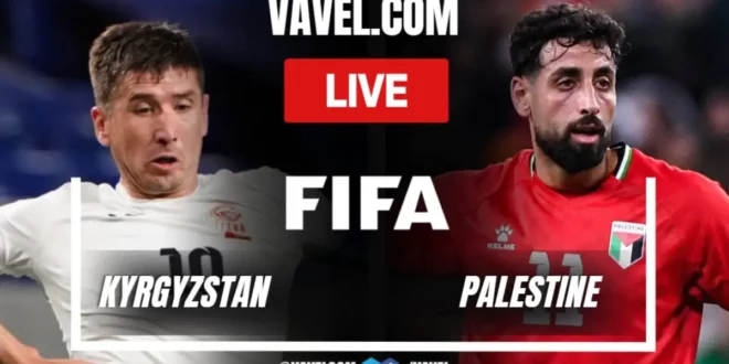 يلا شوت مشاهدة مباراة فلسطين وقيرغيزستان بث مباشر