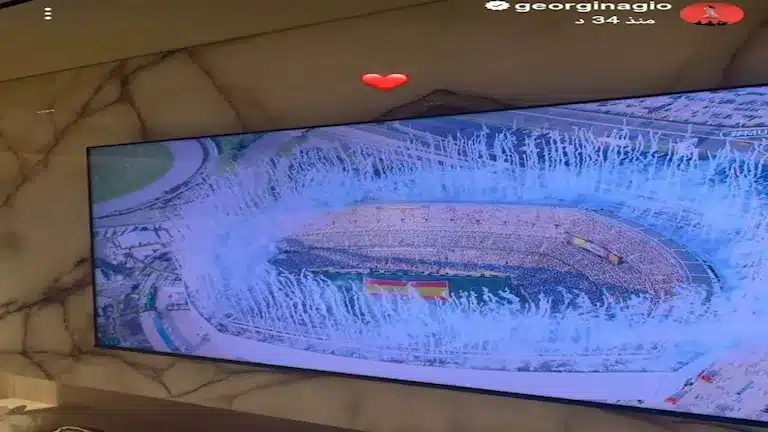 ما علاقة ميسي؟..جورجينا تثير الجدل بعد احتفالها بفوز إسبانيا في كأس العالم 2026 2 جورجينا