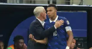 France-Angleterre: Kylian Mbapp&eacute;, la r&eacute;ponse de Didier Deschamps