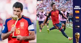 ملخص مباراة إسبانيا والأرجنتين.. الماتادور يتوج بكأس العالم بهدف قاتل أمام التانجو