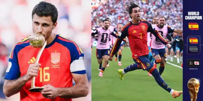 ملخص مباراة إسبانيا والأرجنتين.. الماتادور يتوج بكأس العالم بهدف قاتل أمام التانجو