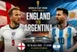 موعد مباراة إنجلترا والأرجنتين في نصف نهائي كأس العالم 2026