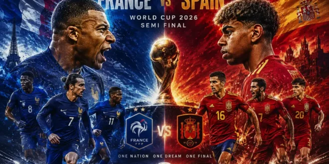 نصف نهائي كأس العالم 2026 فرنسا × إسبانيا صراع العمالقة